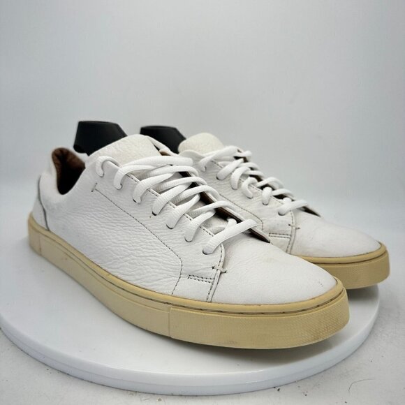 Frye Ivy Low Women Size 9.5M White Leather Fashion Sneaker Shoes 3471183-WHT - Picture 4 of 14